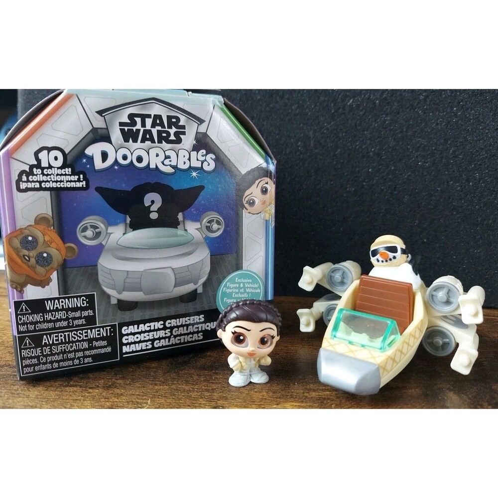 Disney Star Wars Doorables Galactic Cruisers Princess Leia Open Mystery Box